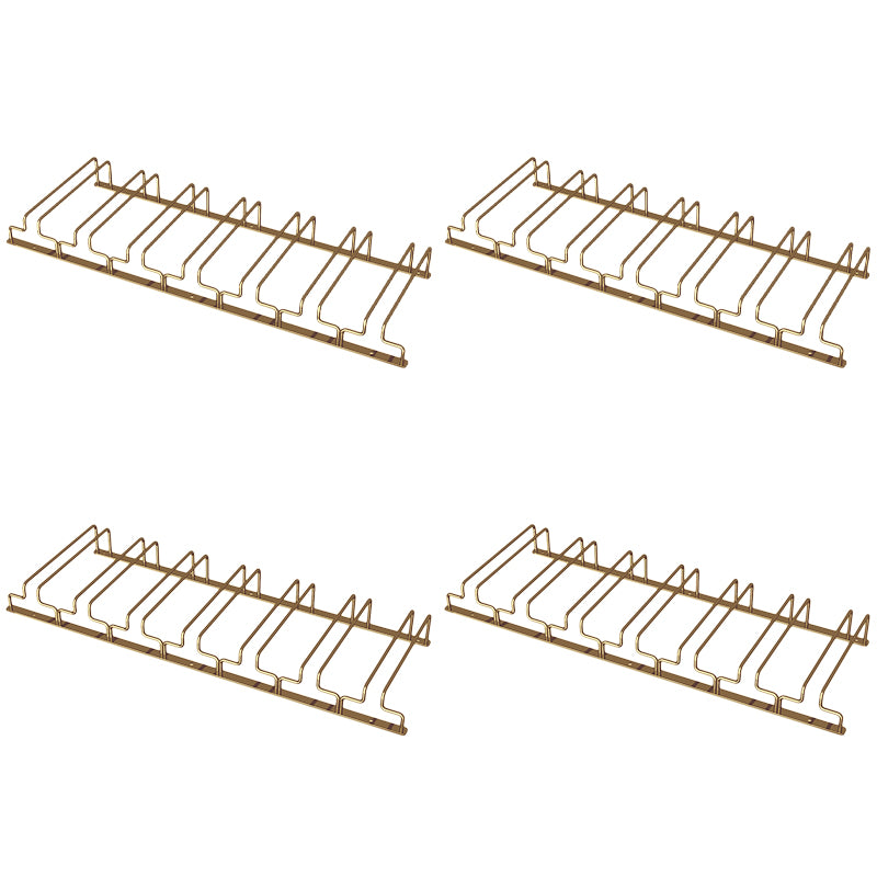 Modern Hanging Wine Glass Rack Metal Glass & Stemware Holder for Kitchen