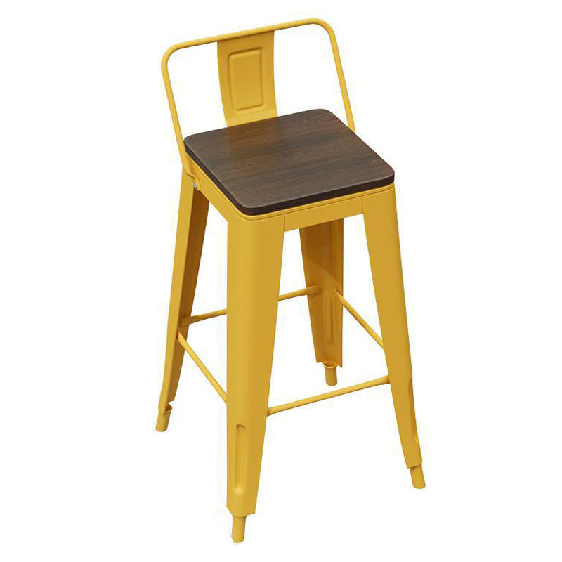 Yellow Iron Table Set 1/3/4 Pieces Industrial Bar Stool and Table Set