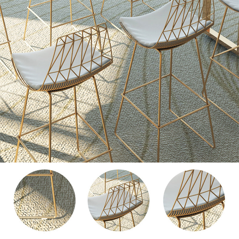 Glam Rectangle Bar Table Set 1/7 Pieces Solid Wood Counter Table for Indoor