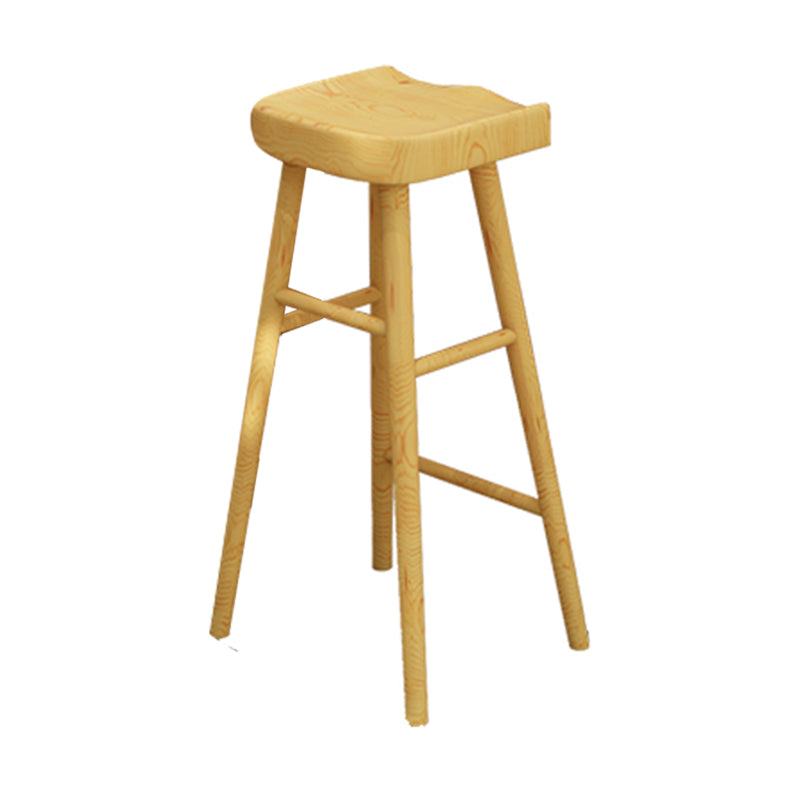 1/3 Pieces Pub Set Full Natural Modern Solid Wooden Bar table Set