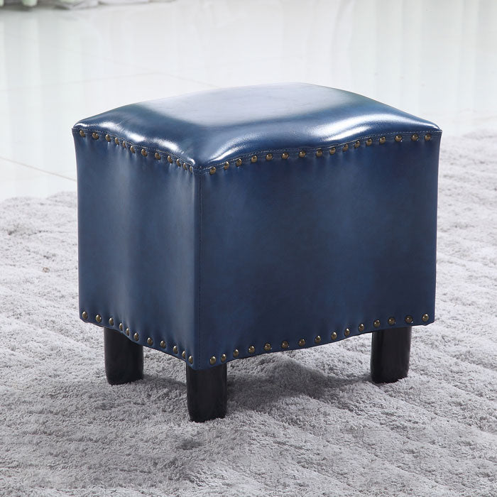 Modern Brown Standard Leather Pure Color Standard for Drawing Room