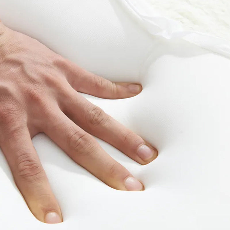 Modern Leather Ottoman Plain Water Resistant Stain Resistant Footstool Ottoman