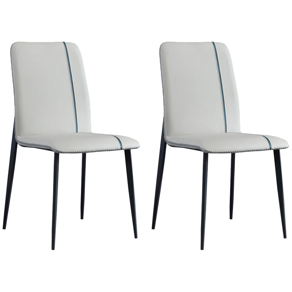 Industrial Dining and Accent Chairs Upholstered Side Dining Chairs