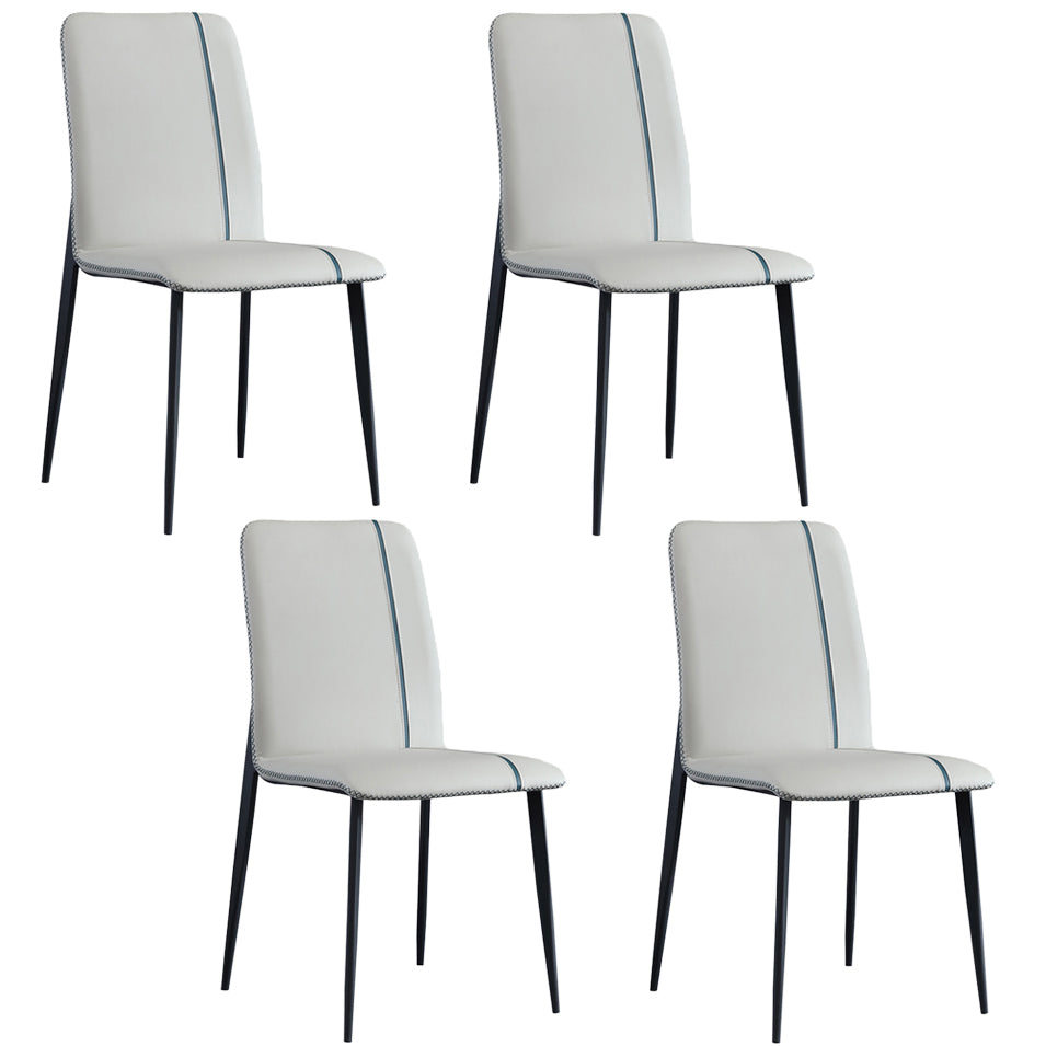 Industrial Dining and Accent Chairs Upholstered Side Dining Chairs