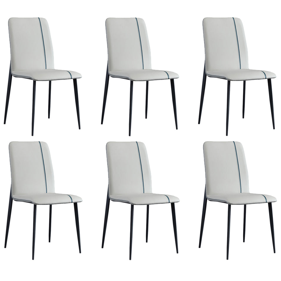 Industrial Dining and Accent Chairs Upholstered Side Dining Chairs