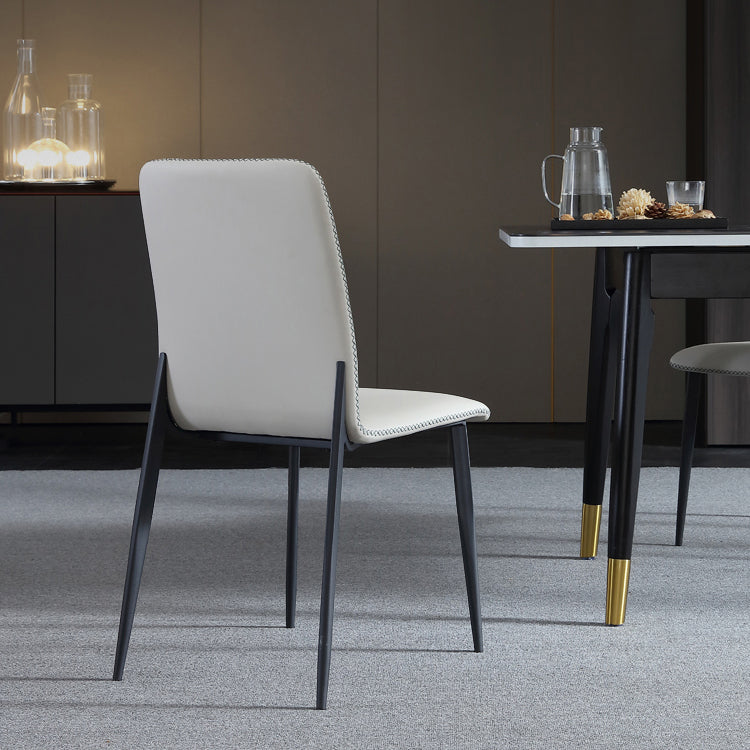 Industrial Dining and Accent Chairs Upholstered Side Dining Chairs