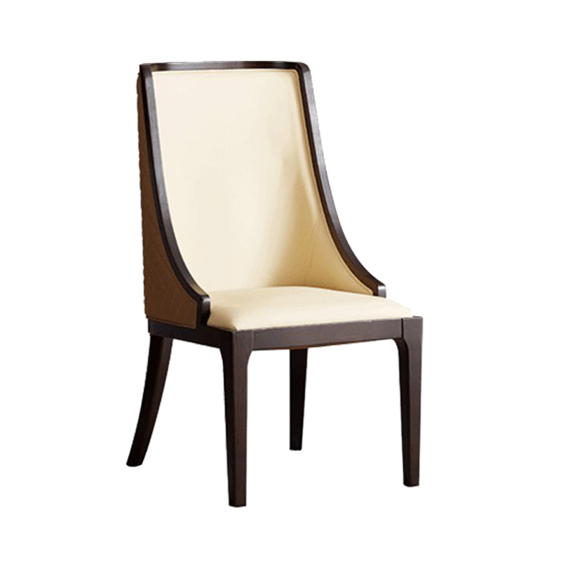 Traditional Armless Dining Chairs Upholstered Dining Accent Chair