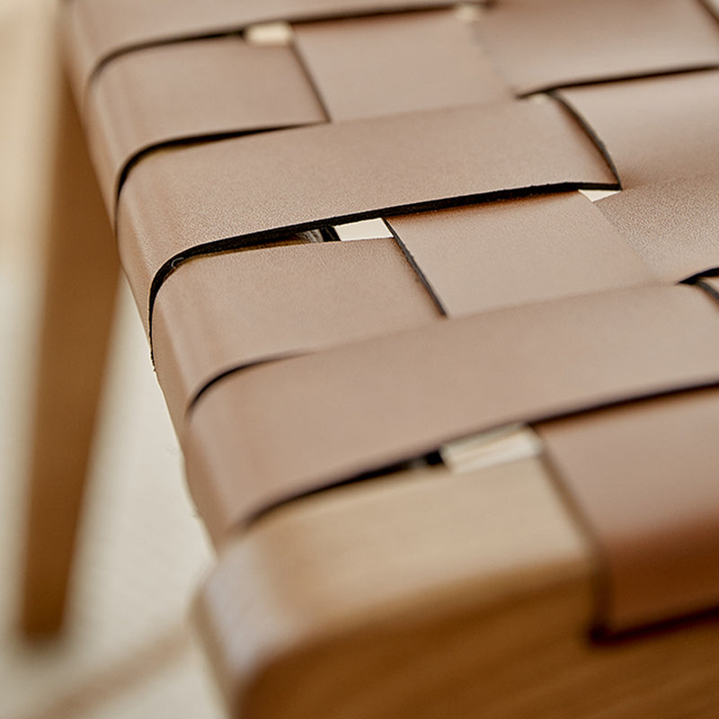 Ash Wood Traditional Dining Chair Open Back Side Chair for Home