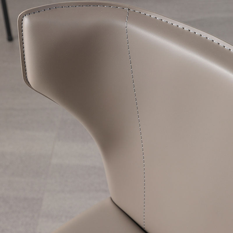 Modern Wingback Dining Chair for Kitchen Matte Finish Home Side Chair
