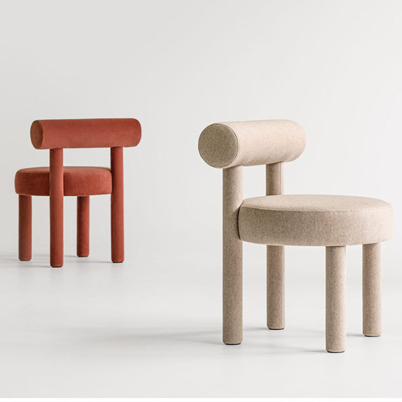 Upholstered Velvet Dining Side Chair Contemporary Indoor Dining Chair