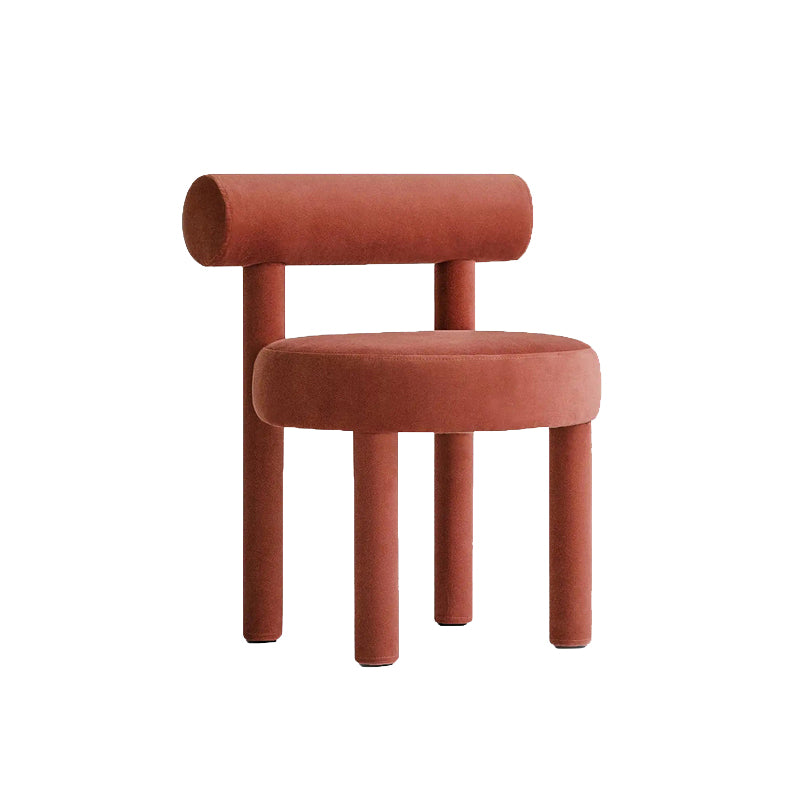 Upholstered Velvet Dining Side Chair Contemporary Indoor Dining Chair