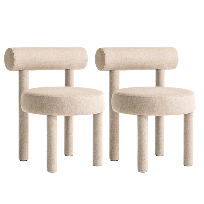 Upholstered Velvet Dining Side Chair Contemporary Indoor Dining Chair