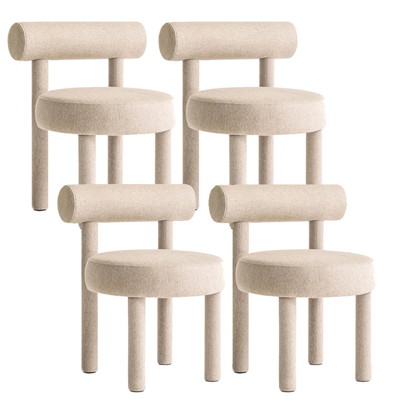 Upholstered Velvet Dining Side Chair Contemporary Indoor Dining Chair