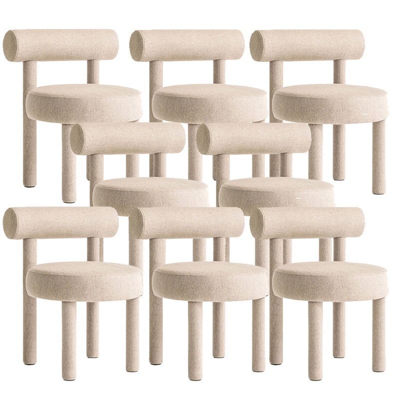 Upholstered Velvet Dining Side Chair Contemporary Indoor Dining Chair