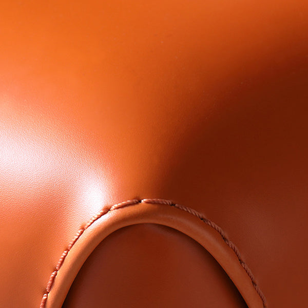 Faux Leather Armless Dining Chairs Modern Home Dining Side Chair