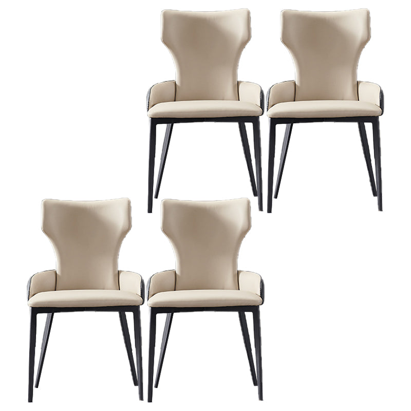 Wingback Arm Chair Contemporary Metal Indoor-Outdoor Room Chair