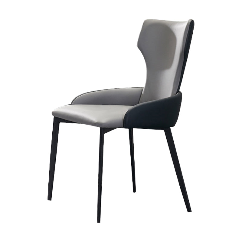 Wingback Arm Chair Contemporary Metal Indoor-Outdoor Room Chair