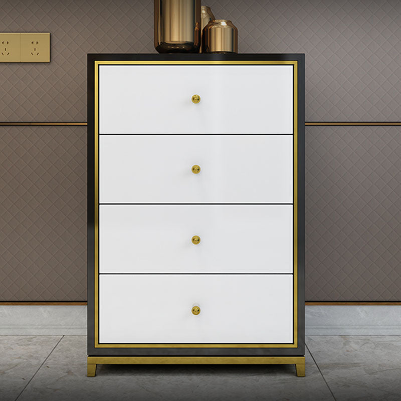 15.6-inch W Glam Dresser Manufactured Wood Storage Chest with 2/3/4/5 Drawers