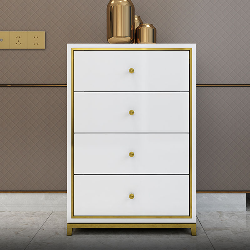 15.6-inch W Glam Dresser Manufactured Wood Storage Chest with 2/3/4/5 Drawers