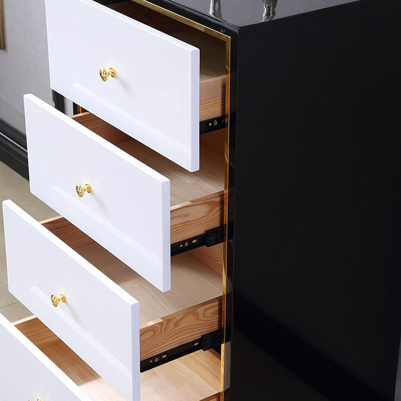 15.6-inch W Glam Dresser Manufactured Wood Storage Chest with 2/3/4/5 Drawers