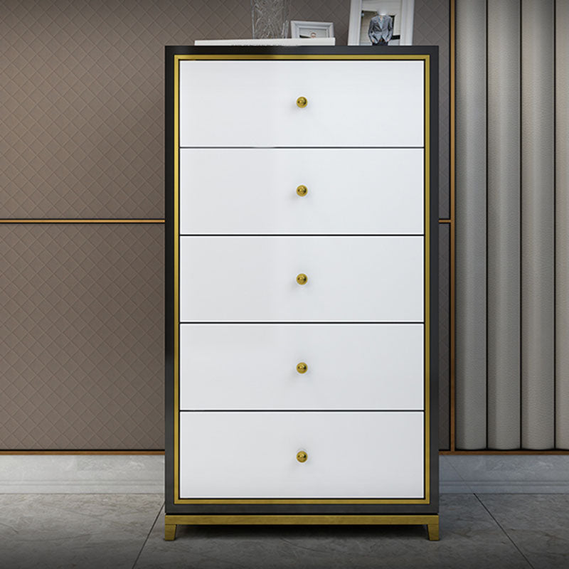 15.6-inch W Glam Dresser Manufactured Wood Storage Chest with 2/3/4/5 Drawers