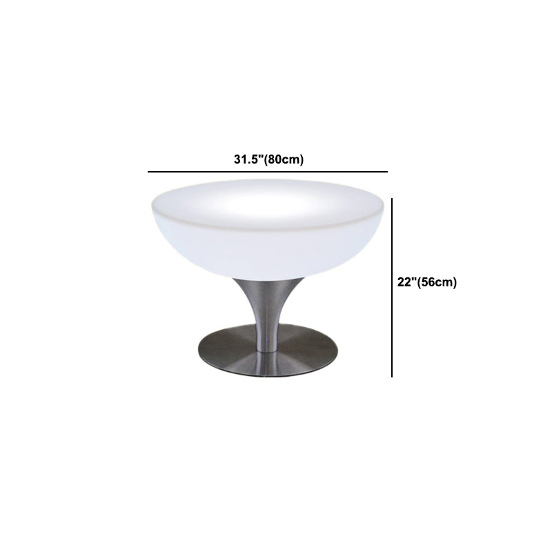 Polyethylene Round Table Industrial Style Restaurant Nightclub Lighting Bar Table