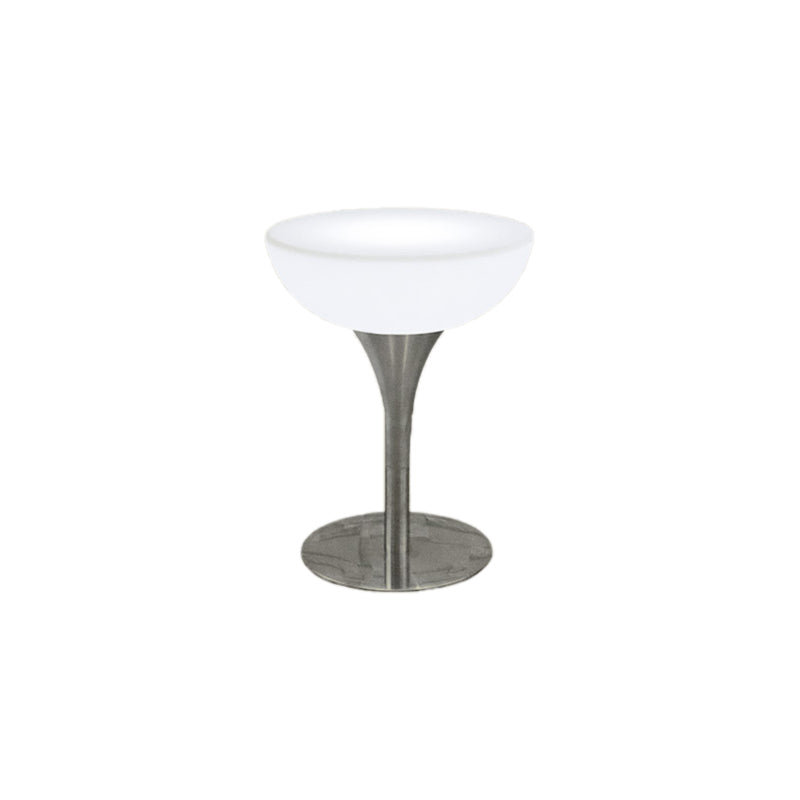 Polyethylene Round Table Industrial Style Bar Lighted Bar Table