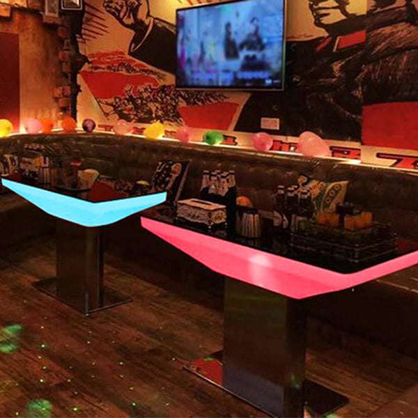 Polyethylene Square Table Industrial Style Restaurant Nightclub Bar Table