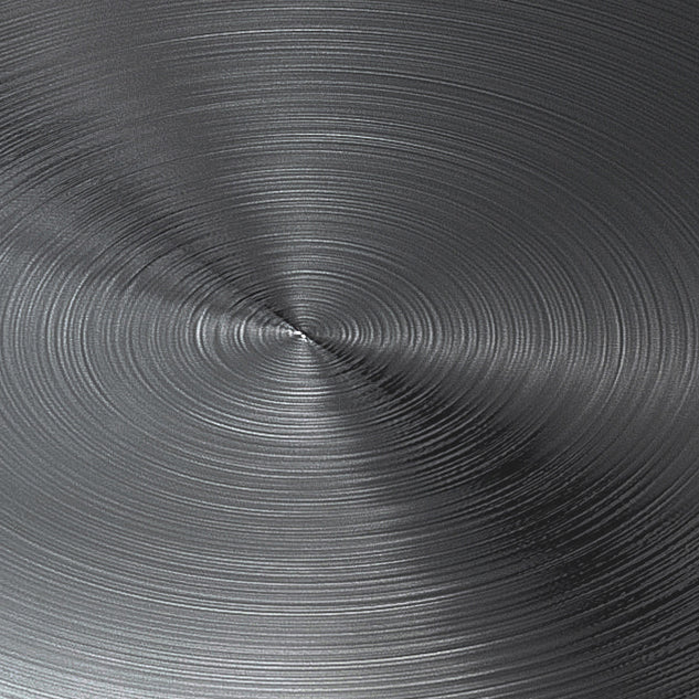 Round Counter Height Metal Dining Table in Steel Industrial Counter Table