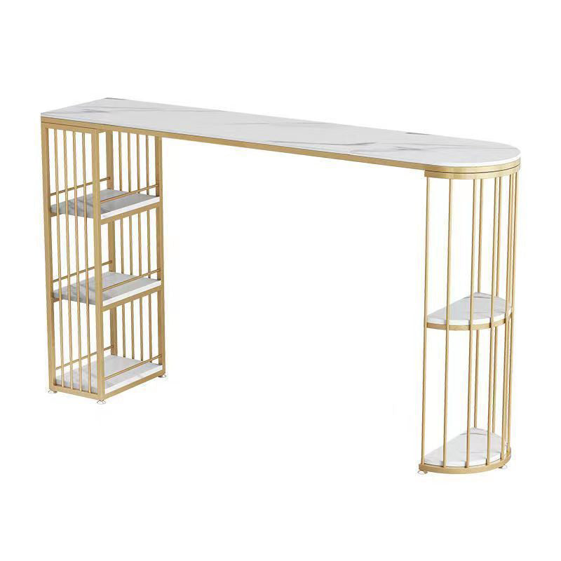 Stone Free from Table Modern Minimalist Home Living Room Bar Table