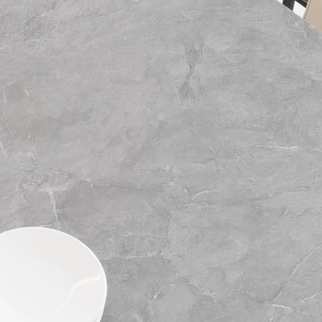 Modern 1/4/5/7 Pieces Rectangle Dining Set Sintered Stone Top Dinette Table Set