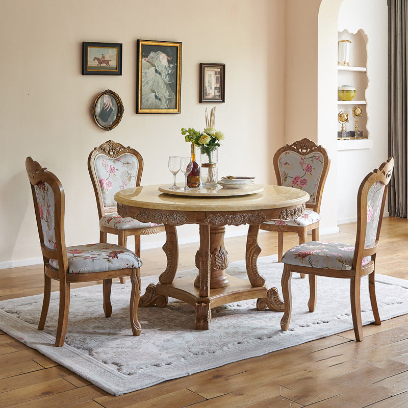 Victoria Round Table Set 1/2/5 Pieces Dining Set for Home Use