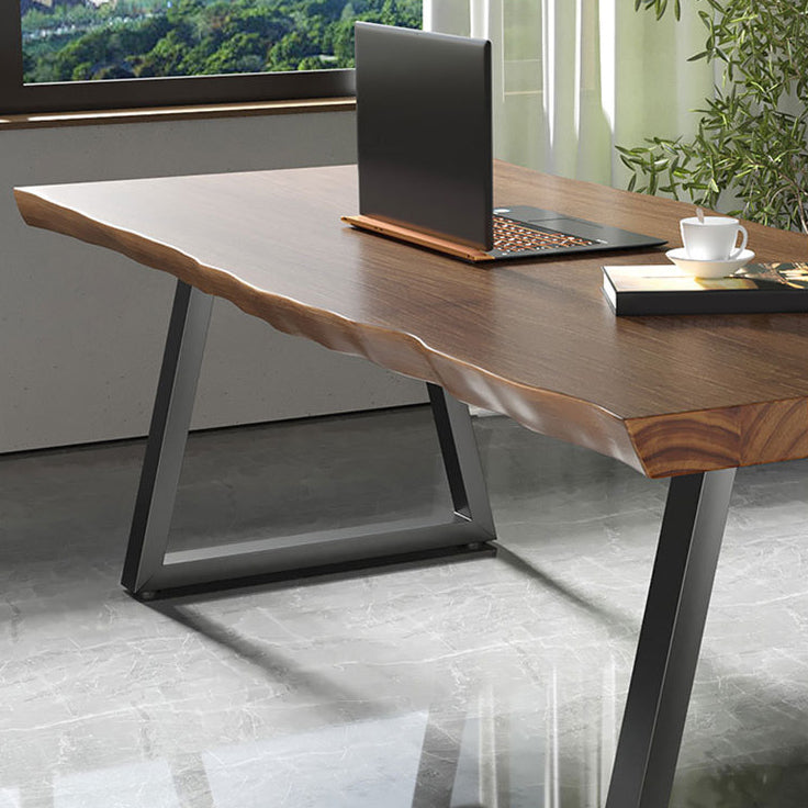 Industrial 1/2 Pieces Dining Set Solid Wood Dining Table for Home Use