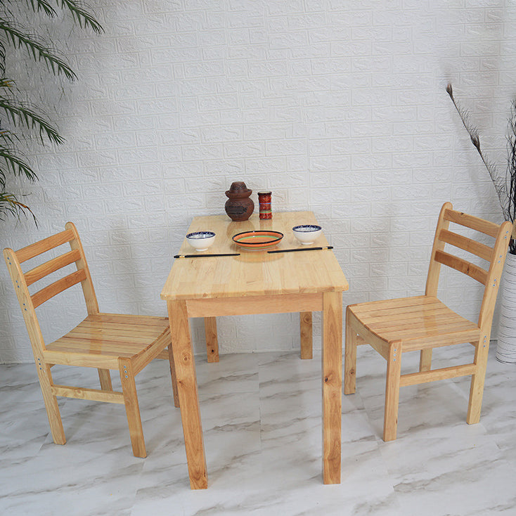 Traditional Wood Dining Set 1/2/3/5/7 Pieces Rectangle Dining Table Set