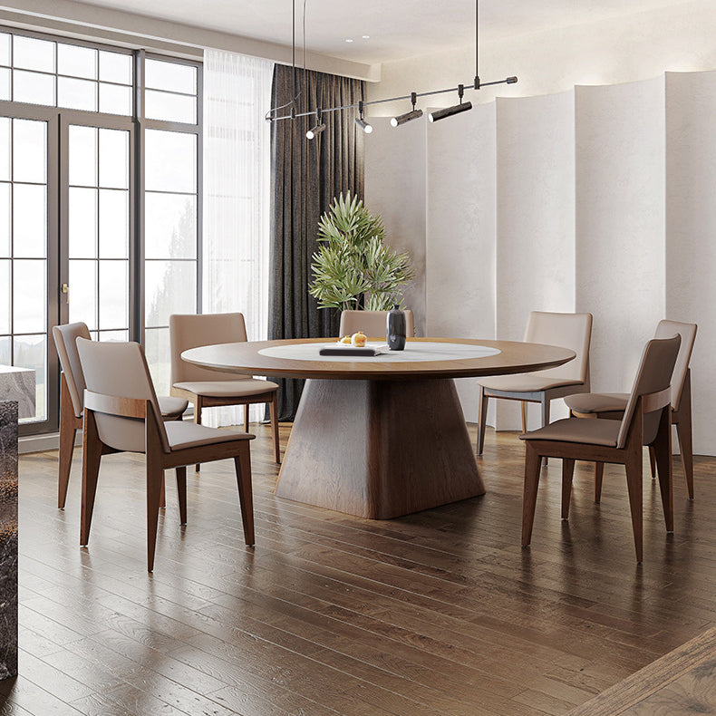 Modern Style Wooden Table Set 1/6/8/9/12 Pieces Dining Set for Kitchen