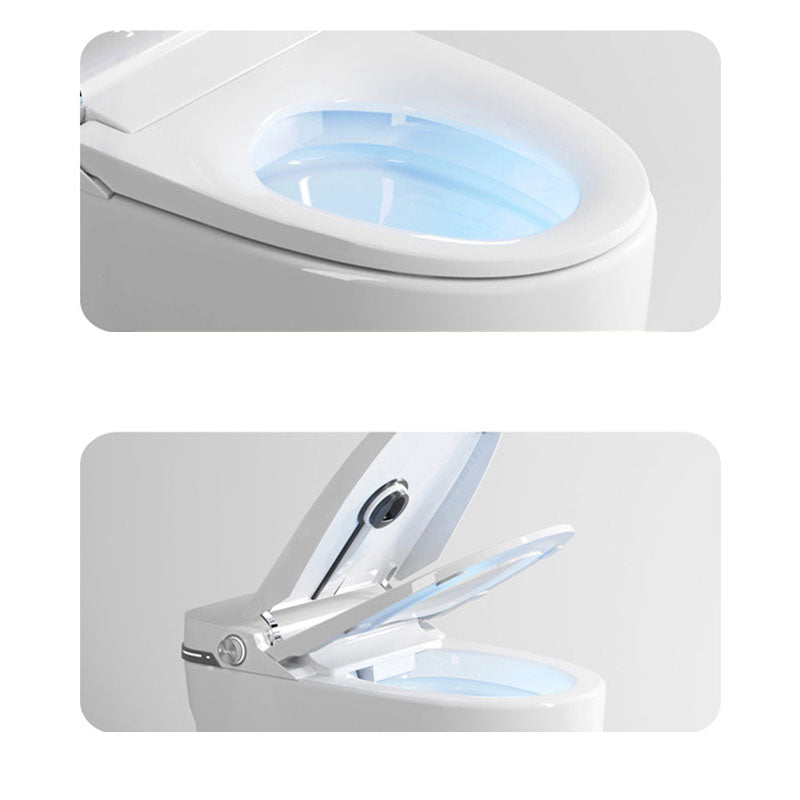Ultraviolet Sterilization Toilet Elongated Floor Mounted One Piece Toilet