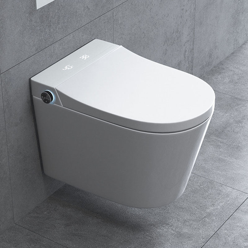 Wall Mount Toilet All-In-One Foot Induction Toilet with Concealed Tank