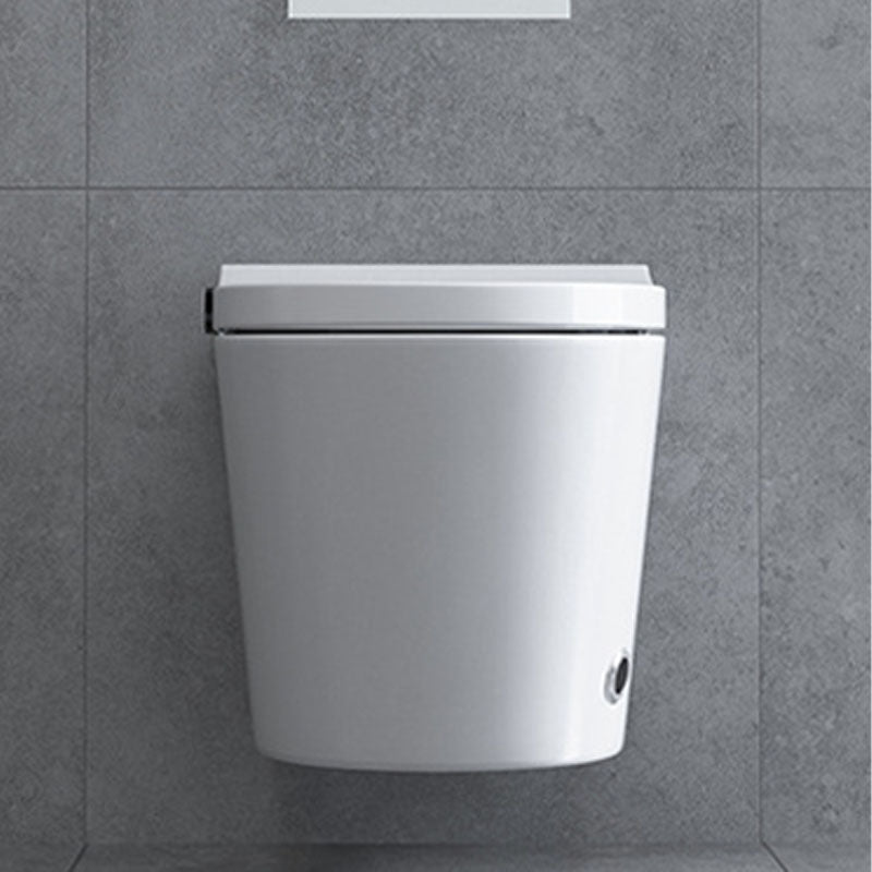 Wall Mount Toilet All-In-One Foot Induction Toilet with Concealed Tank