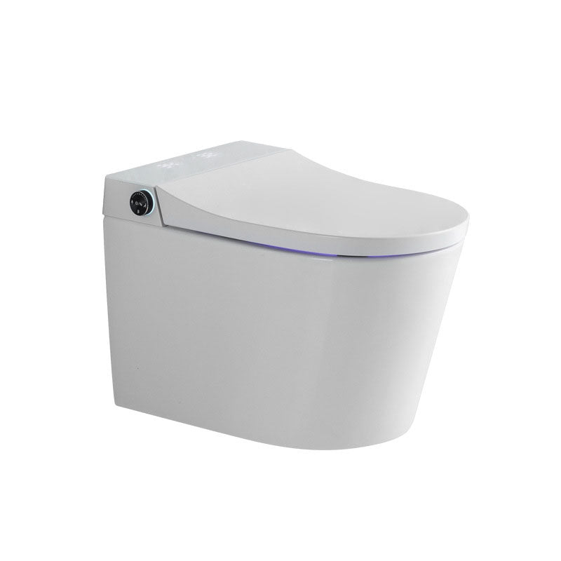 Wall Mount Toilet All-In-One Foot Induction Toilet with Concealed Tank