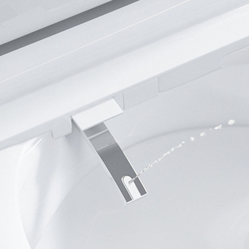 Wall Mount Toilet All-In-One Foot Induction Toilet with Concealed Tank