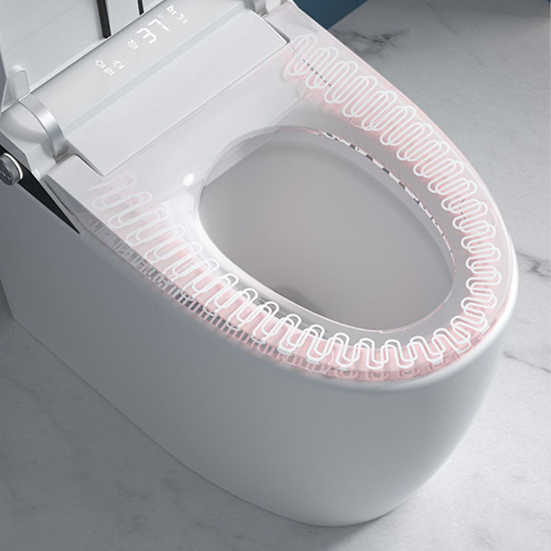 Smart One Piece Toilet Concealed Tank Elongated Toilet with Automatic Flush