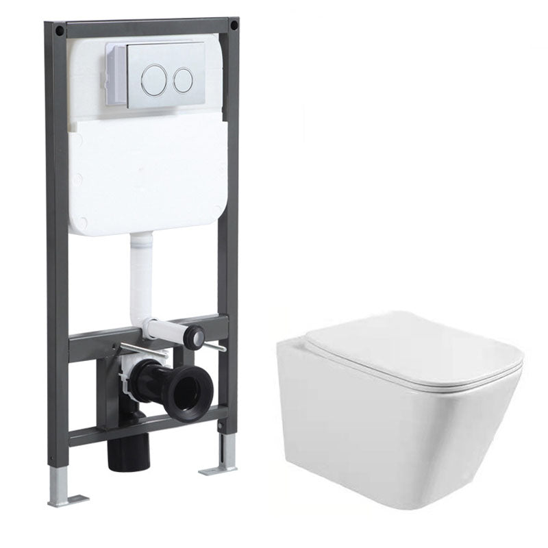 Wall-mounted Toilet Household In-wall Hidden Water Tank Concealed Hanging Toilet