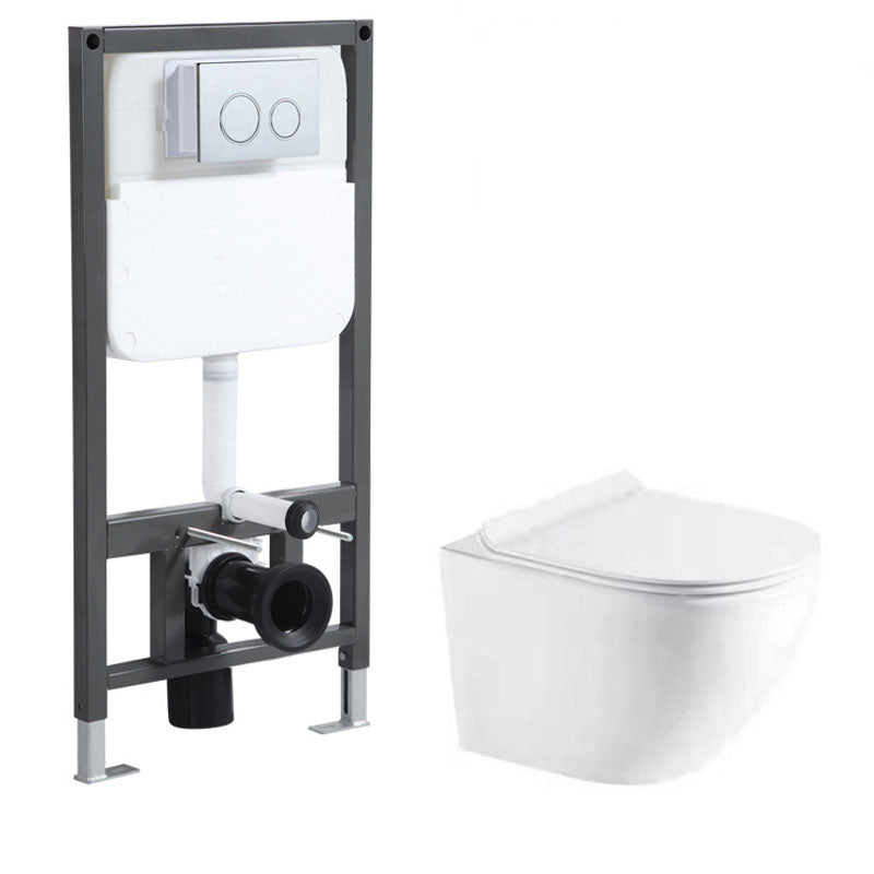 Wall-mounted Toilet Household In-wall Hidden Water Tank Concealed Hanging Toilet
