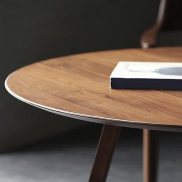 Modern Style Round Wood Table Set 1/2/4/7 Pieces Dining Set for Kitchen