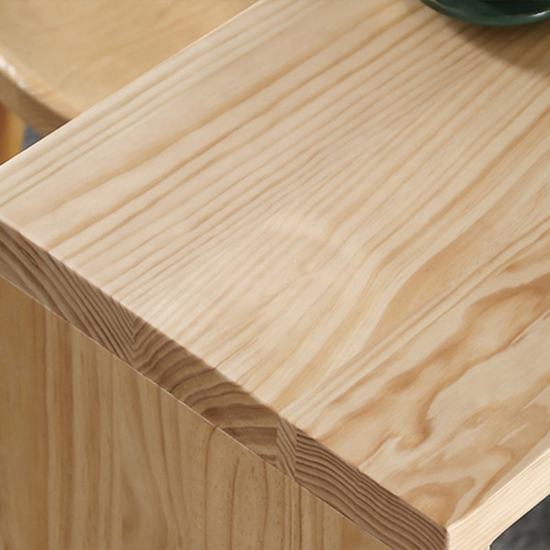 Full Natural Bar Table Set Contemporary 1/2/3 Pieces Rectangular Pub Table Set