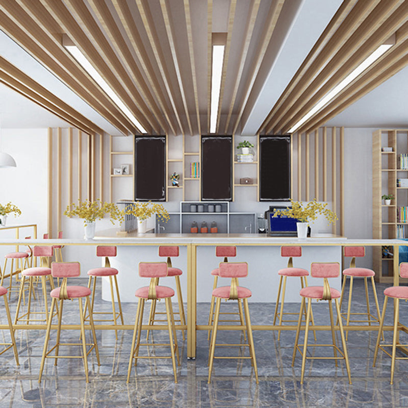 Glam Style Rectangle Bar Table 1/2/5/7 Pieces Faux Marble Counter Table