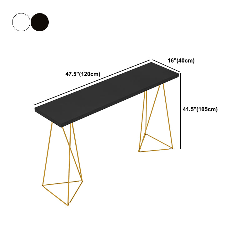 Metal Frame Glam Pub Table Set with Wood Top 1/2/3 Pieces Matte Finish Bar Set for Home