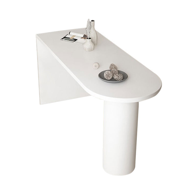 Contemporary Pub Table Solid Wood Specialty Bar Table for Small Places