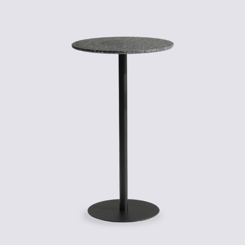 Square and Round  Pedestal Bar Table Modern Outdoor Stone Bar Table