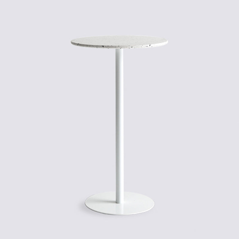 Square and Round  Pedestal Bar Table Modern Outdoor Stone Bar Table